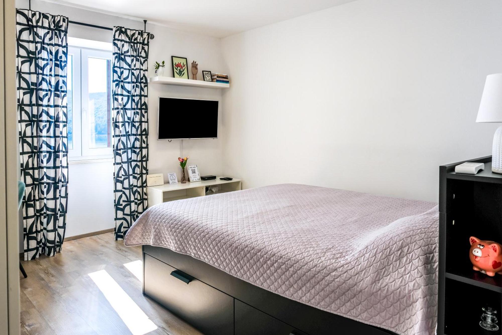 Studio Apartment Above Promenade W Terrace & Parking Rabac Dış mekan fotoğraf