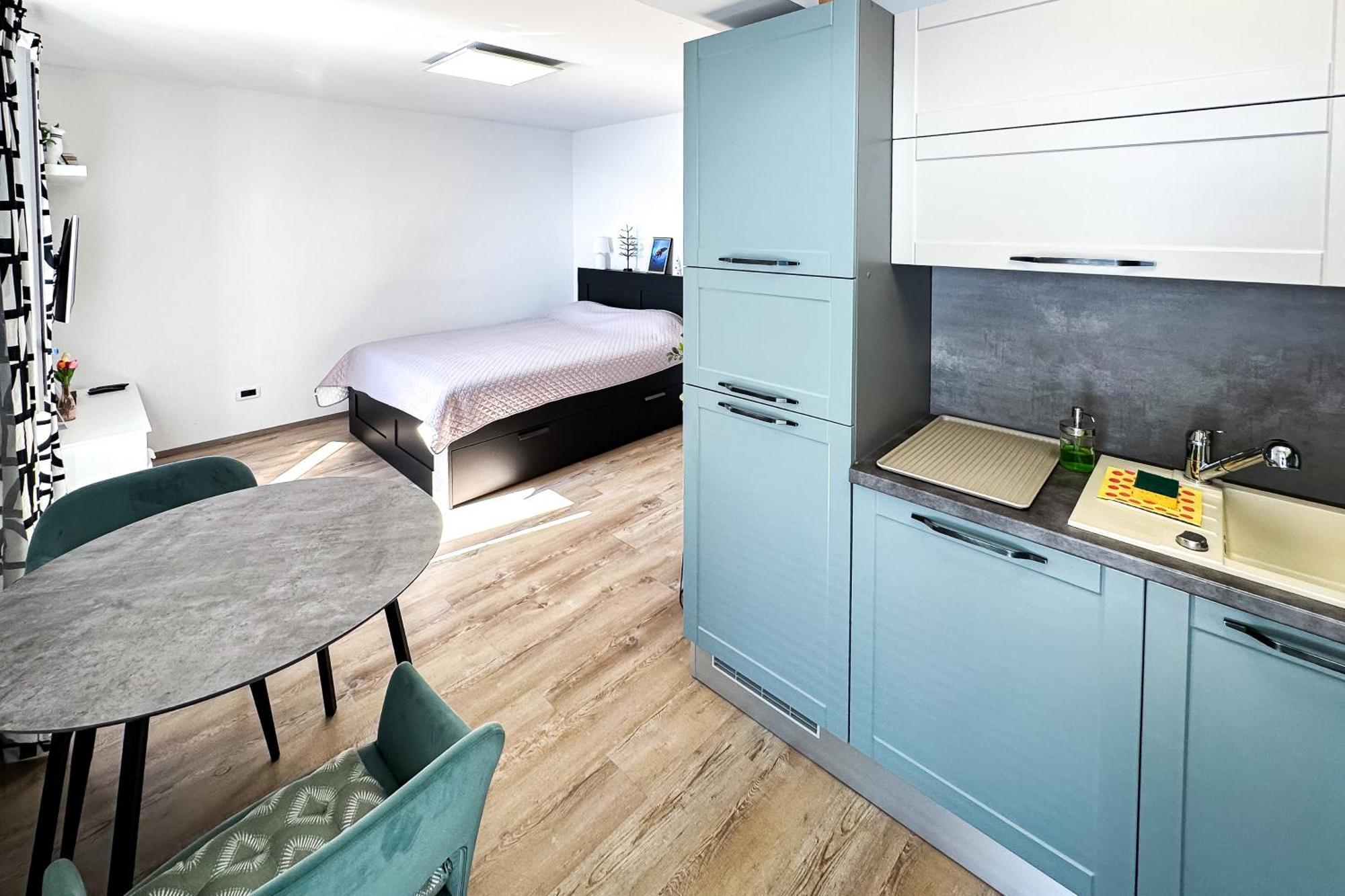 Studio Apartment Above Promenade W Terrace & Parking Rabac Dış mekan fotoğraf